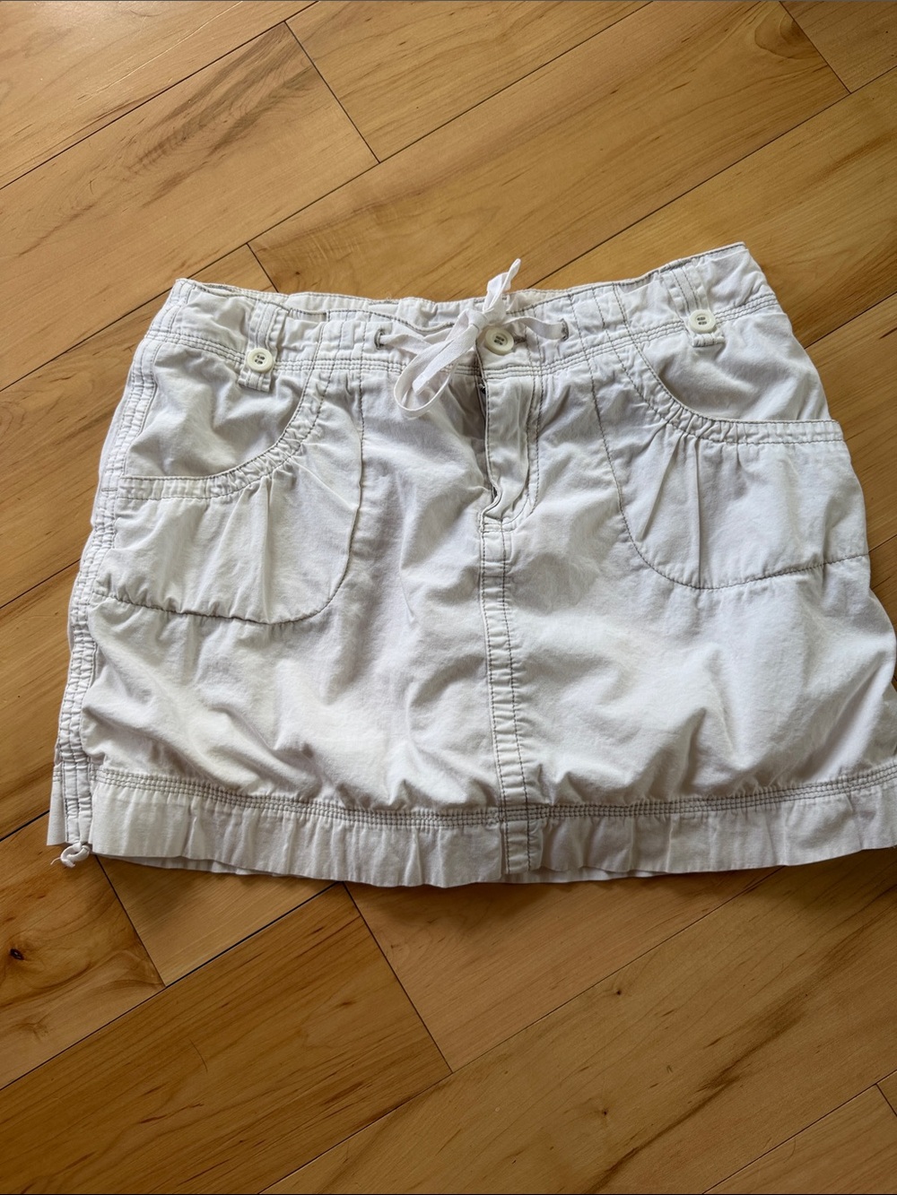 Fashion Bug White Mini Skort with built in shorts